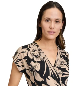 Betty Barclay Jumpsuit blackMulticolor/beige Discount