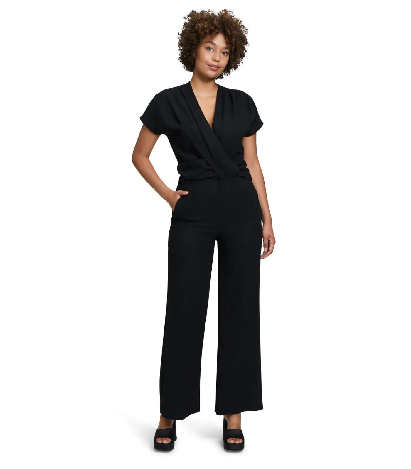 Cartoon Jumpsuit black