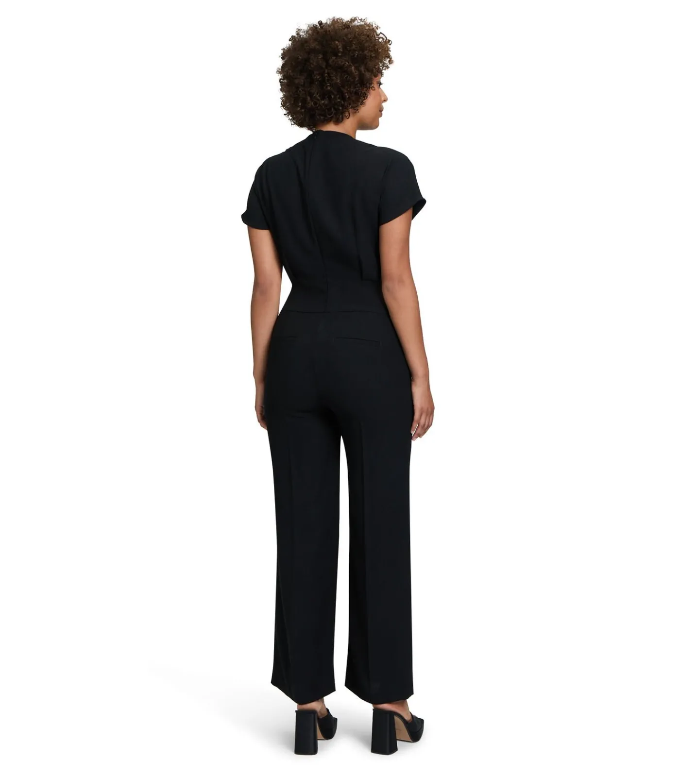 Cartoon Jumpsuit black