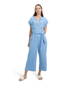 Betty & Co Jumpsuit lightBlue Hot