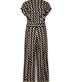 Betty Barclay Jumpsuit blackMulticolor/beige