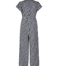 Betty Barclay Jumpsuit navyBlue/white