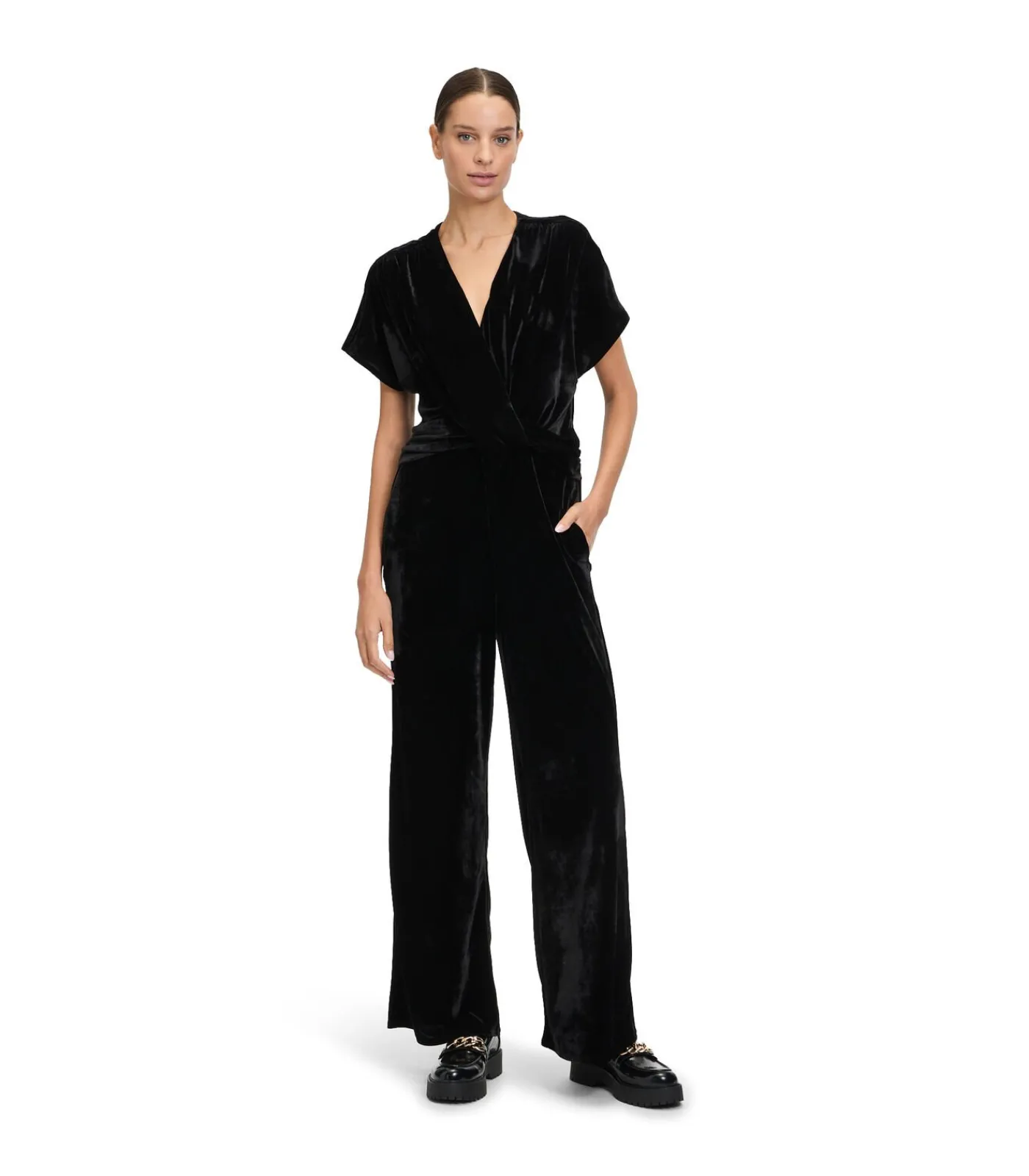 Cartoon Jumpsuit black