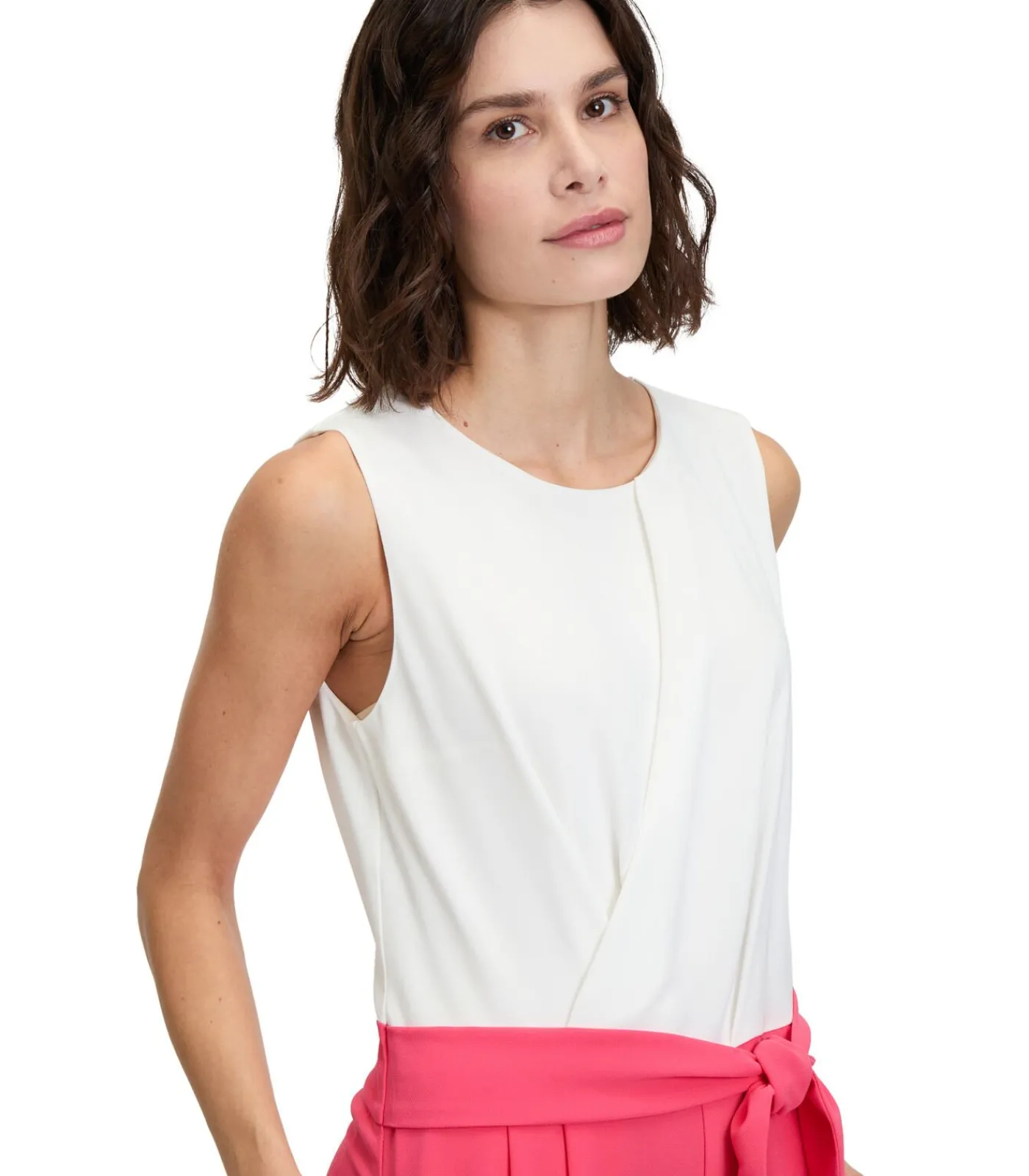 Betty & Co Jumpsuit red Clearance