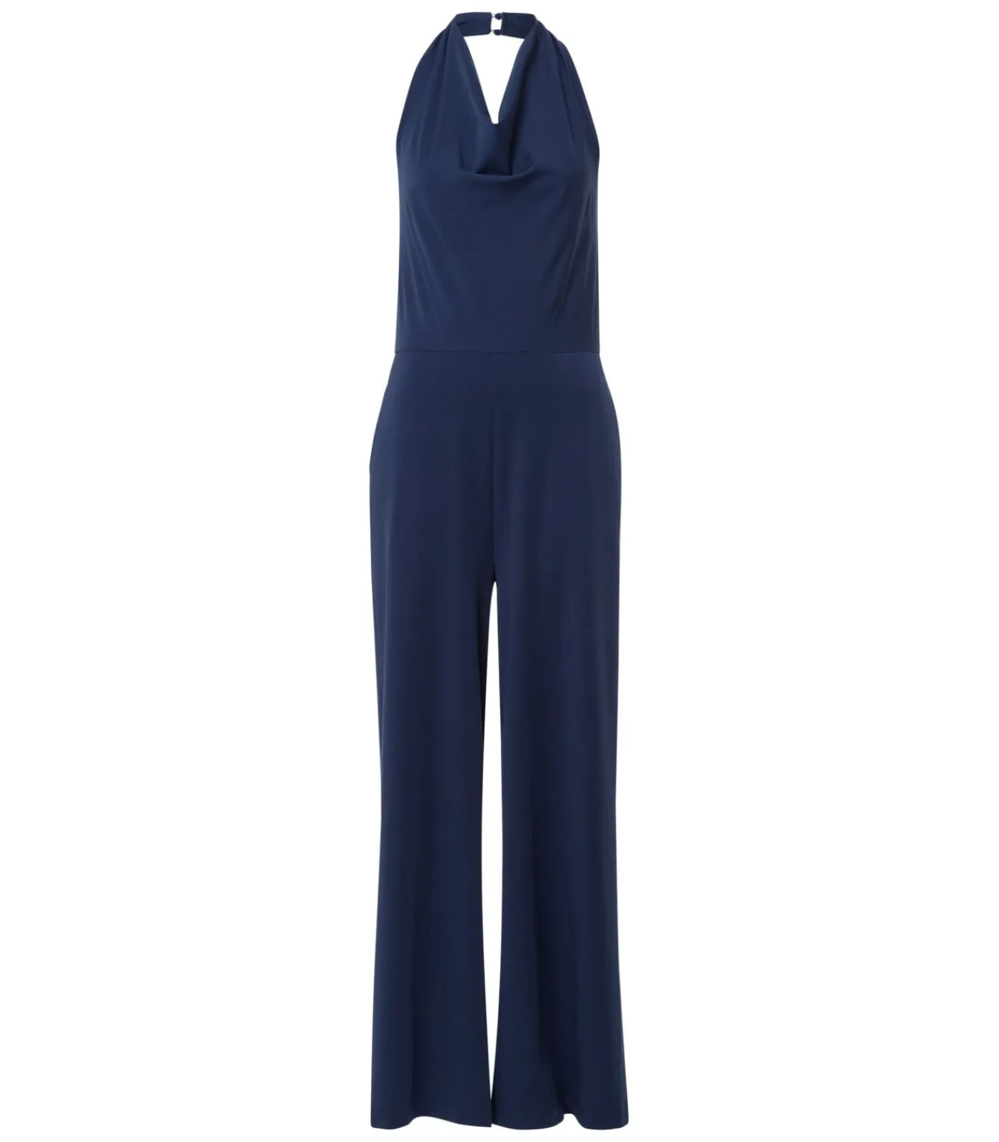 Les Lunes Jumpsuit “PENNY Overall Jersey Wide Leg” darkBlue Outlet