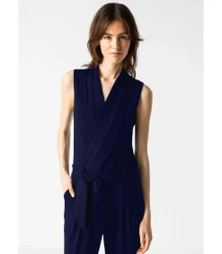 Les Lunes Jumpsuit “Stela” darkBlue Hot