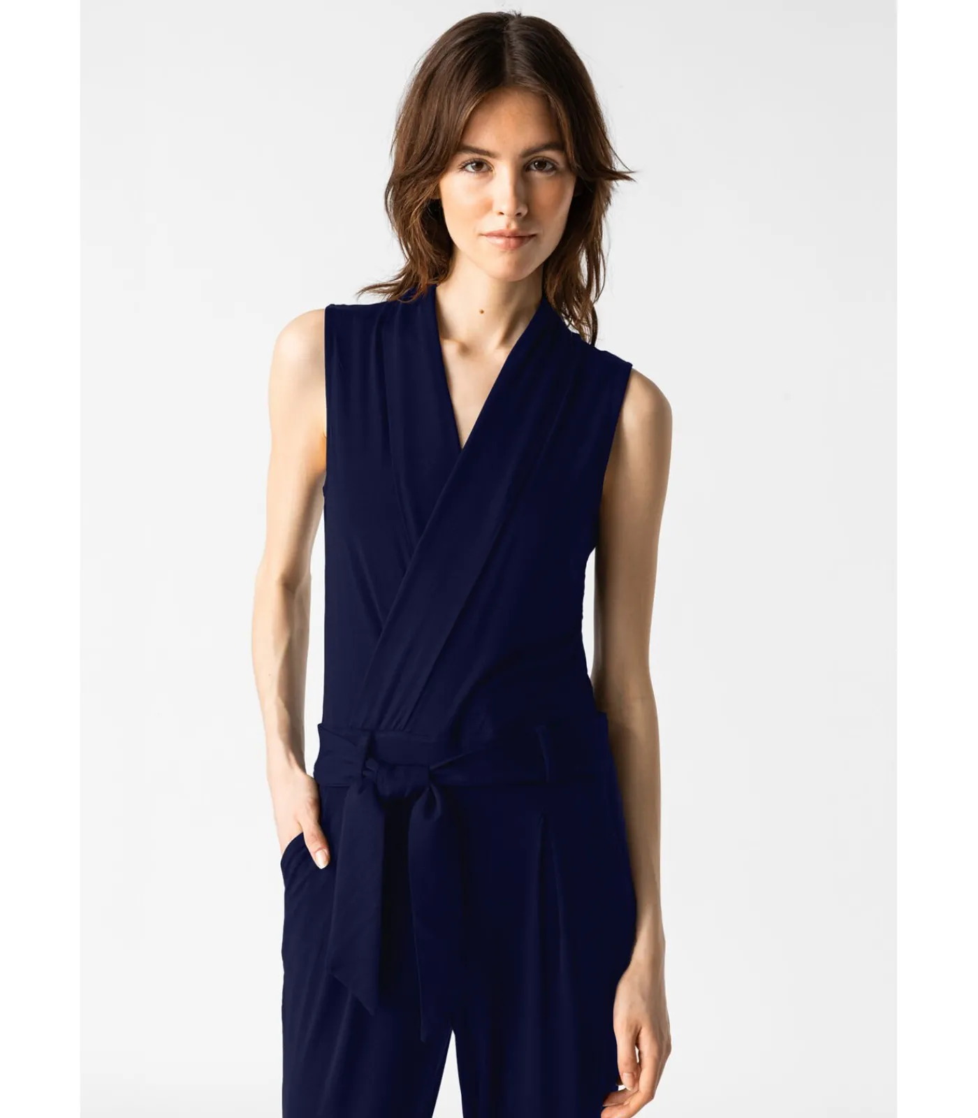 Les Lunes Jumpsuit “Stela” darkBlue Hot