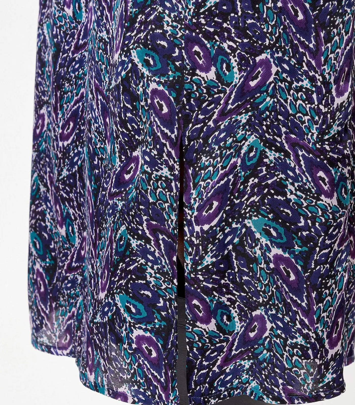 La Fiancée Jupe midi Ecovero ALIX violet