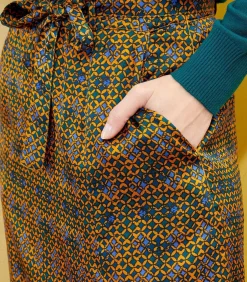 La Fiancée Jupe midi Ecovero ALIX yellow