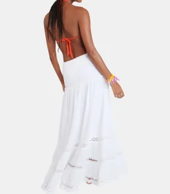 Banana Moon Jurk die omgezet kan worden naar een witte rok MAGALIA SEALBEACH white