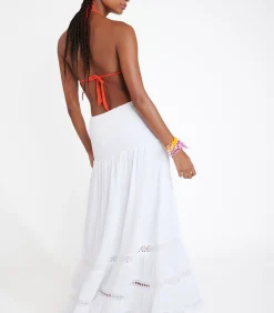 Banana Moon Jurk die omgezet kan worden naar een witte rok MAGALIA SEALBEACH white