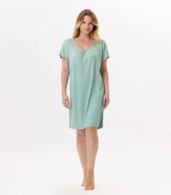 LE CHAT Jurk in viscose RAMATUELLE 942 green Outlet
