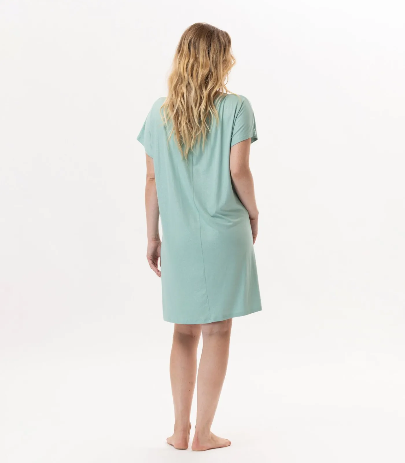 LE CHAT Jurk in viscose RAMATUELLE 942 green Outlet