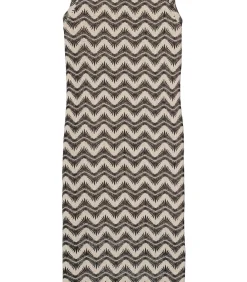 Garcia Jurk met print brown Best