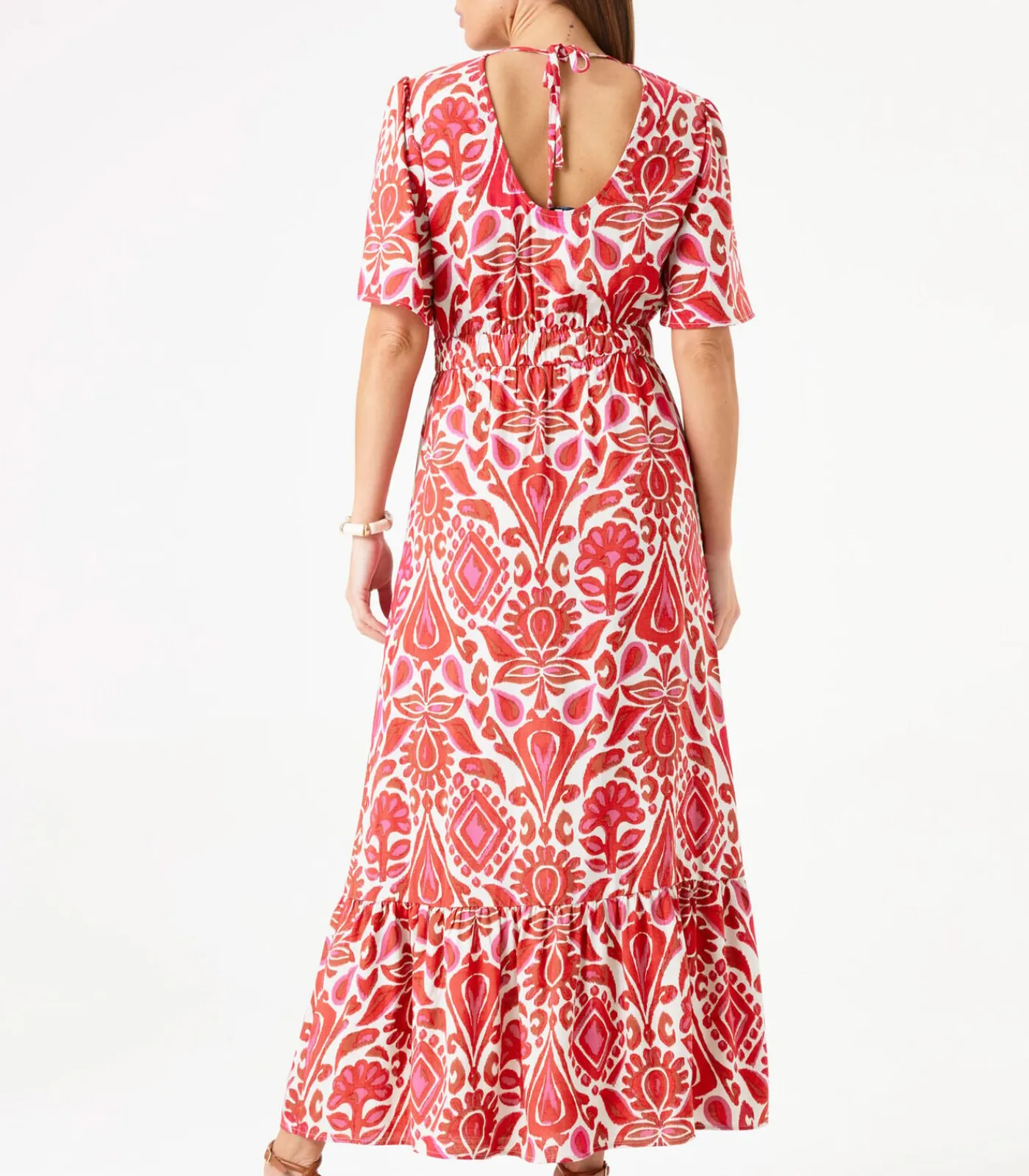 Garcia Jurk met print red Online