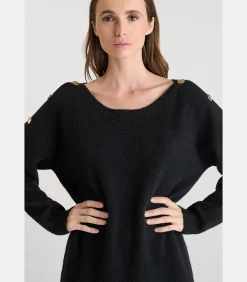 Le Temps des Cerises Jurk recht CARMENA black Discount