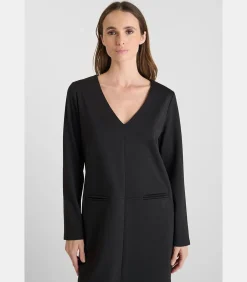Le Temps des Cerises Jurk recht LOUCIA black New