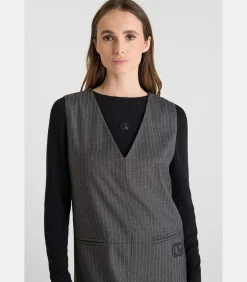 Le Temps des Cerises Jurk recht ZIGA gray Sale