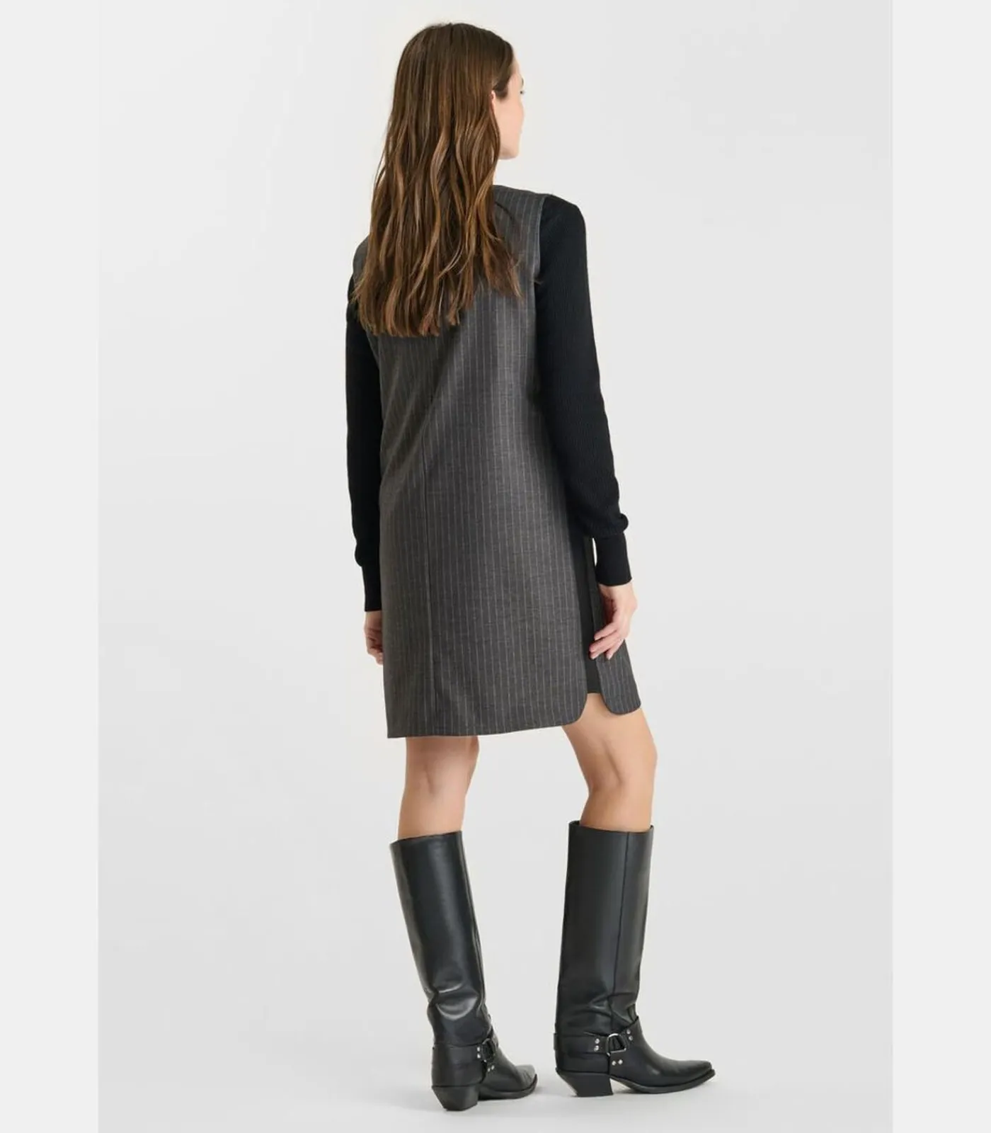 Le Temps des Cerises Jurk recht ZIGA gray Sale