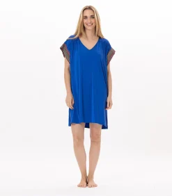 LE CHAT Kaftan van jersey PAMPELONNE 940 blue New
