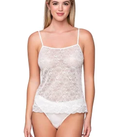 LUNA Kanten hemdje MICRO TOUCH LACE white Best