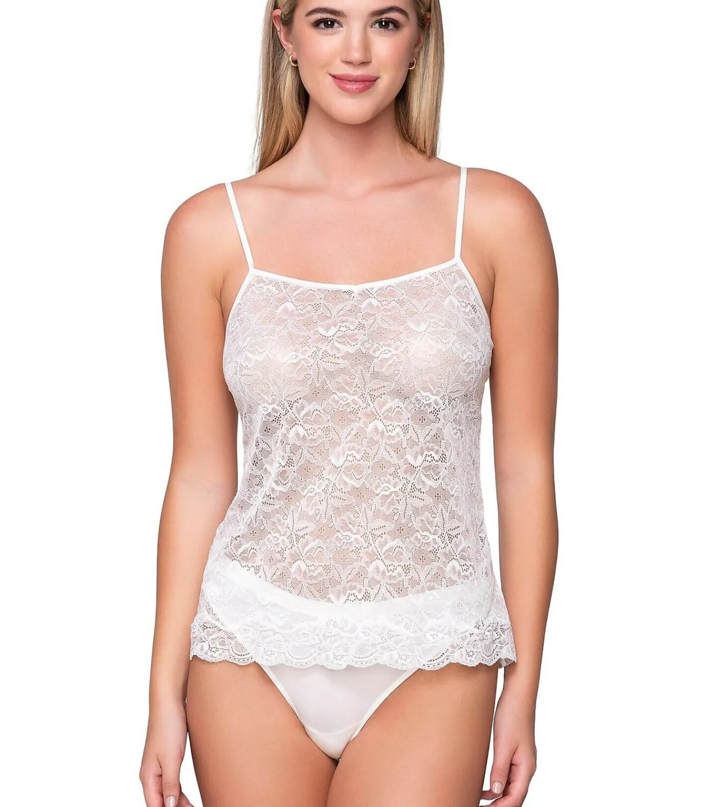 LUNA Kanten hemdje MICRO TOUCH LACE white Best