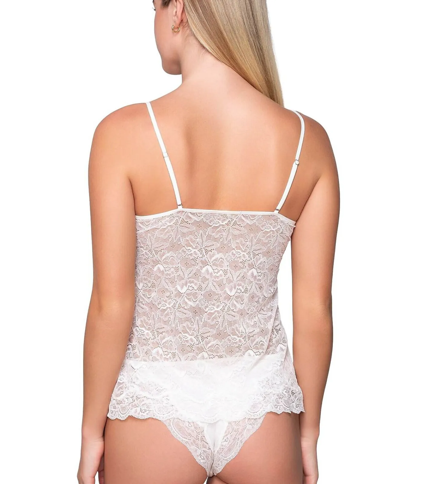 LUNA Kanten hemdje MICRO TOUCH LACE white Best