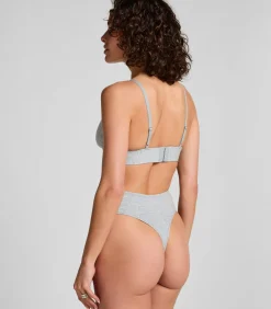 Hunkemöller Katoenen bralette gray Clearance