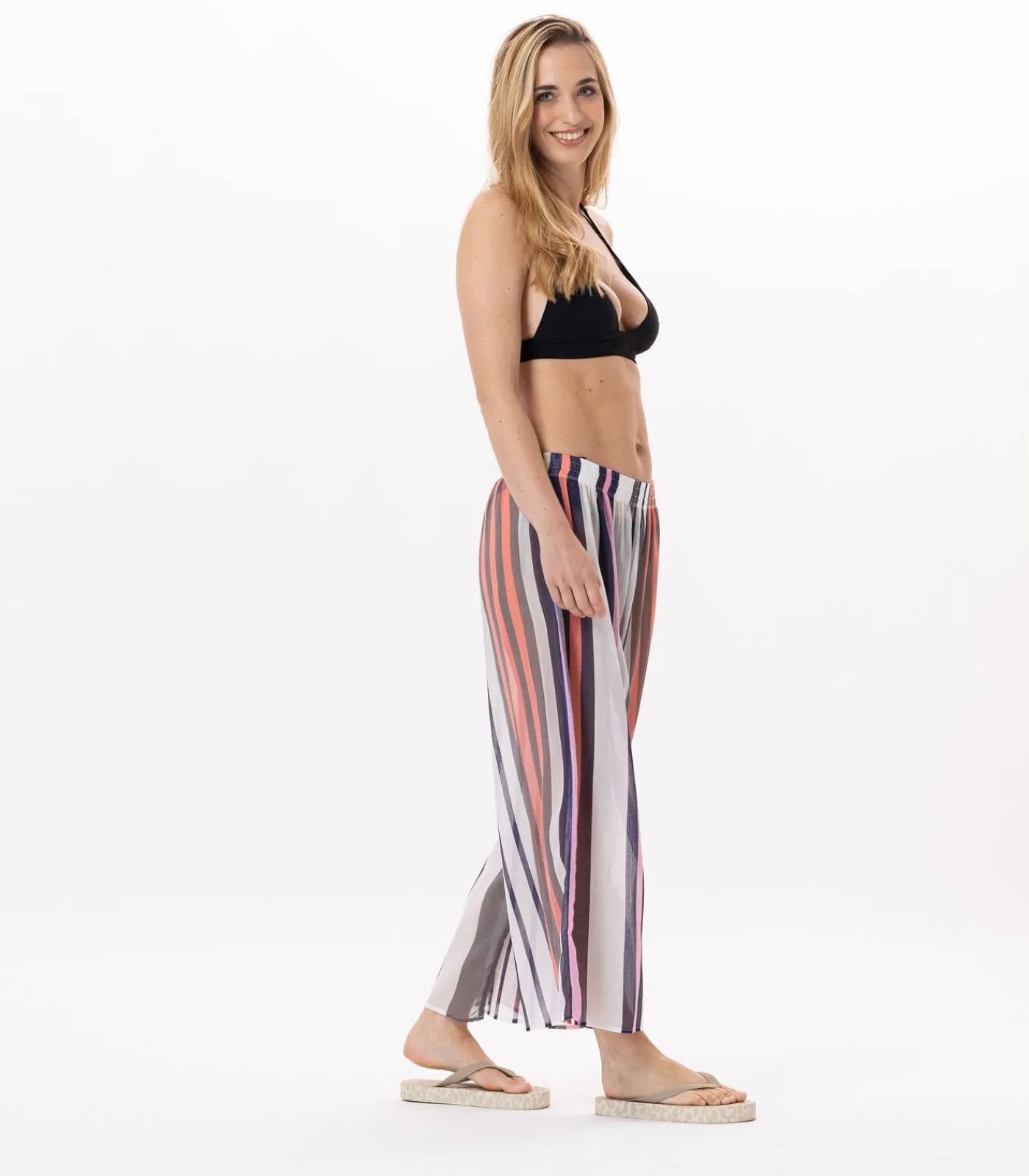LE CHAT Katoenen broek VALLAURIS 980 multicolor Outlet