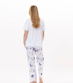 LE CHAT Katoenen en viscose pyjama VALENSOLE 902 multicolor