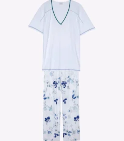 LE CHAT Katoenen en viscose pyjama VALENSOLE 902 multicolor