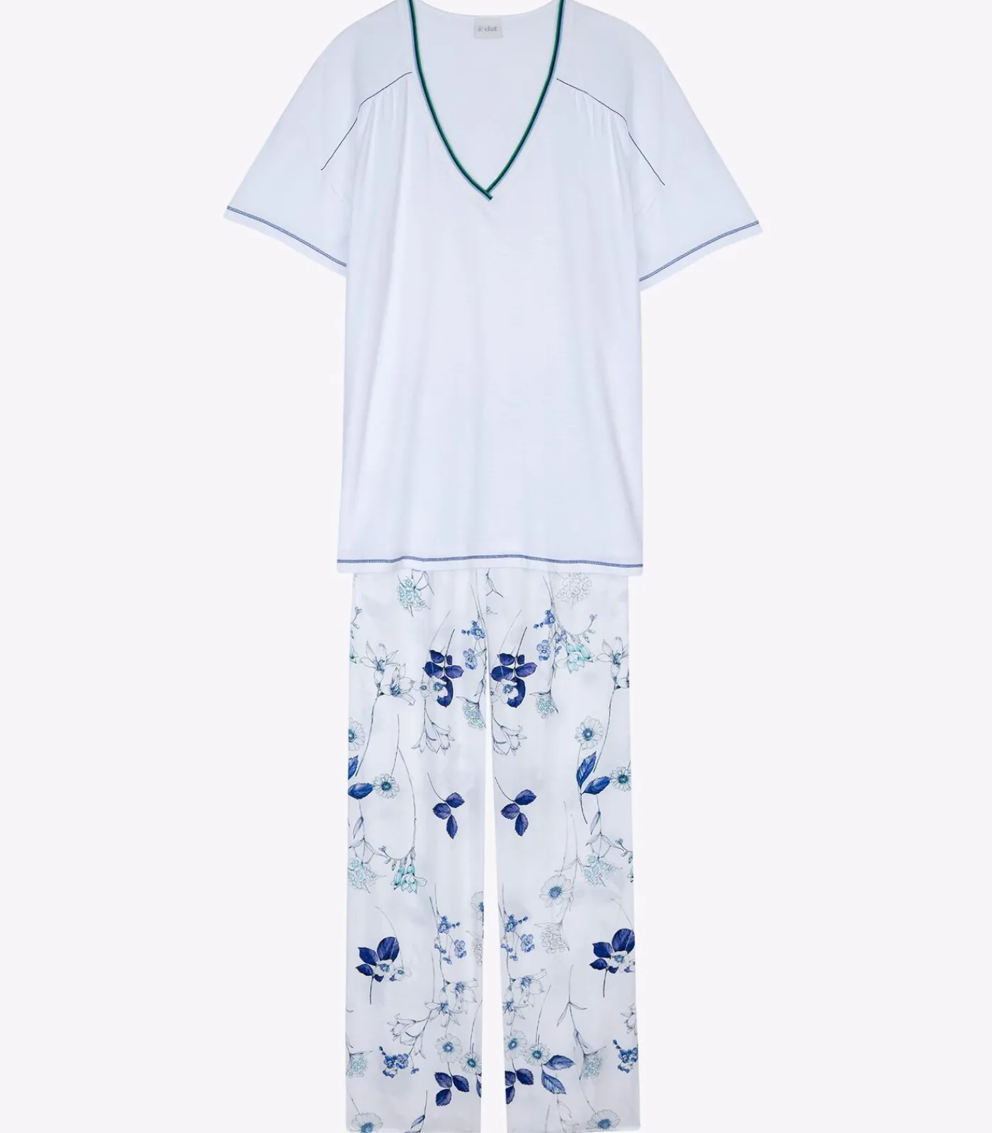 LE CHAT Katoenen en viscose pyjama VALENSOLE 902 multicolor