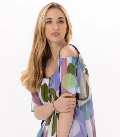 LE CHAT Katoenen jurk PORQUEROLLES 941 multicolor Best