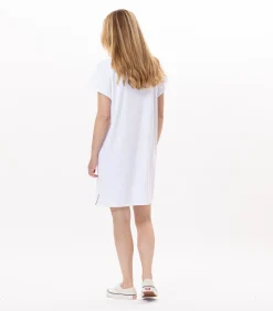 LE CHAT Katoenen jurk VALENSOLE 940 white Best