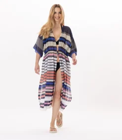 LE CHAT Katoenen kimono VALLAURIS 970 multicolor Clearance