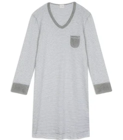 LE CHAT Katoenen nachthemd FLOCON 101 gray Sale