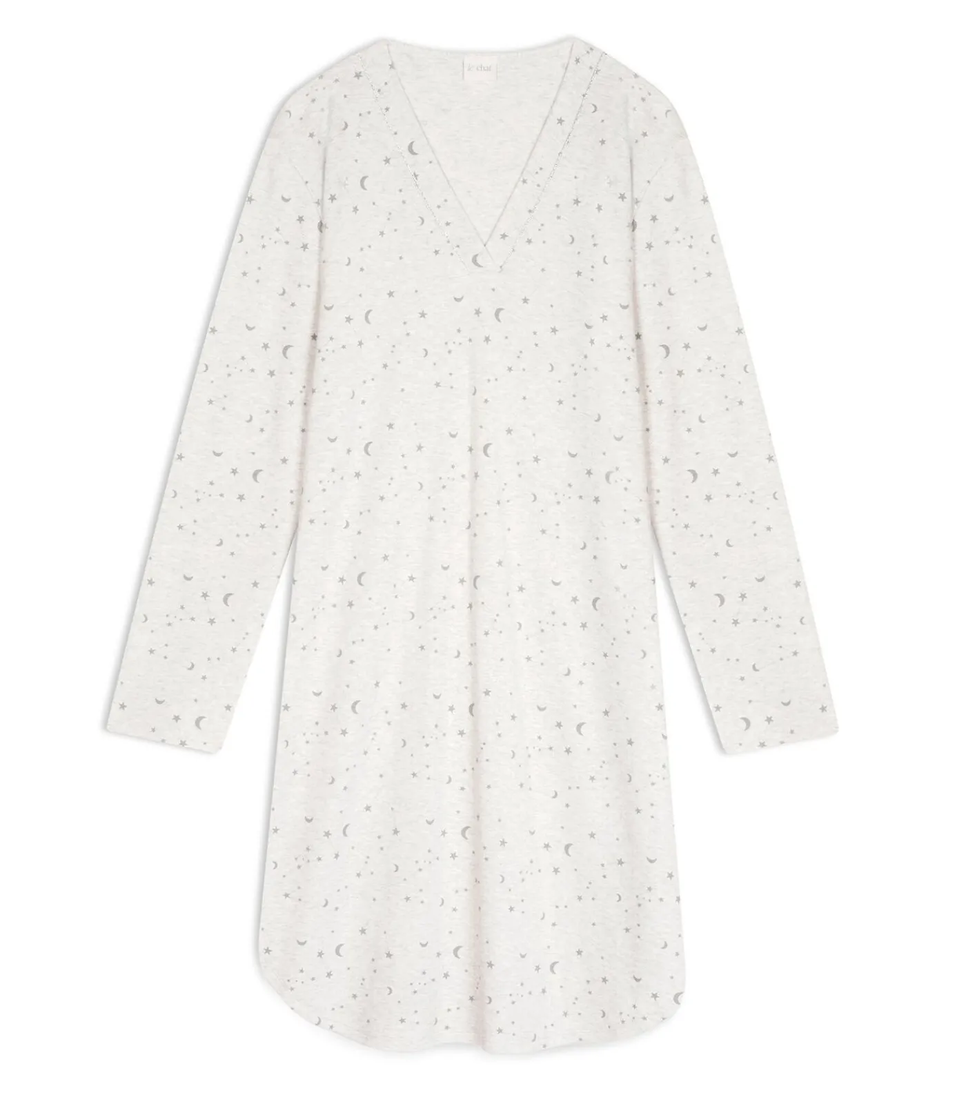 LE CHAT Katoenen nachthemd LUNA 101 gray Best