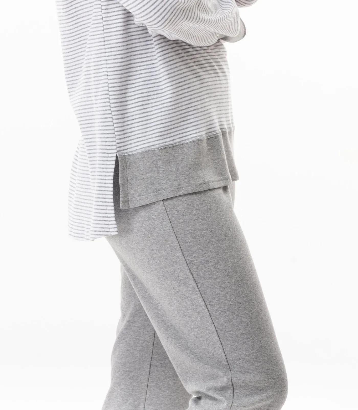 LE CHAT Katoenen pyjama FLOCON 102 gray Best