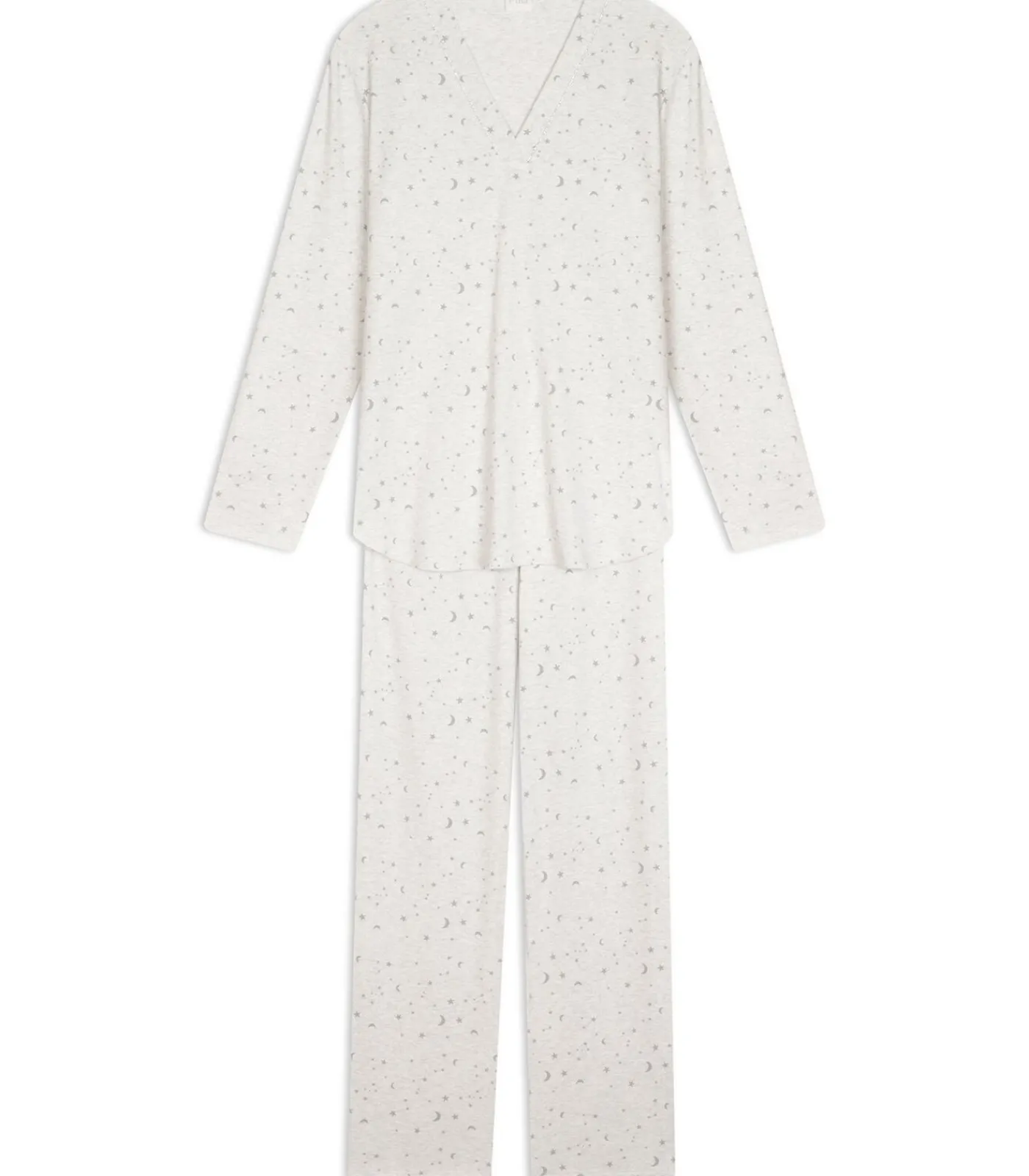LE CHAT Katoenen pyjama LUNA 102 gray Online
