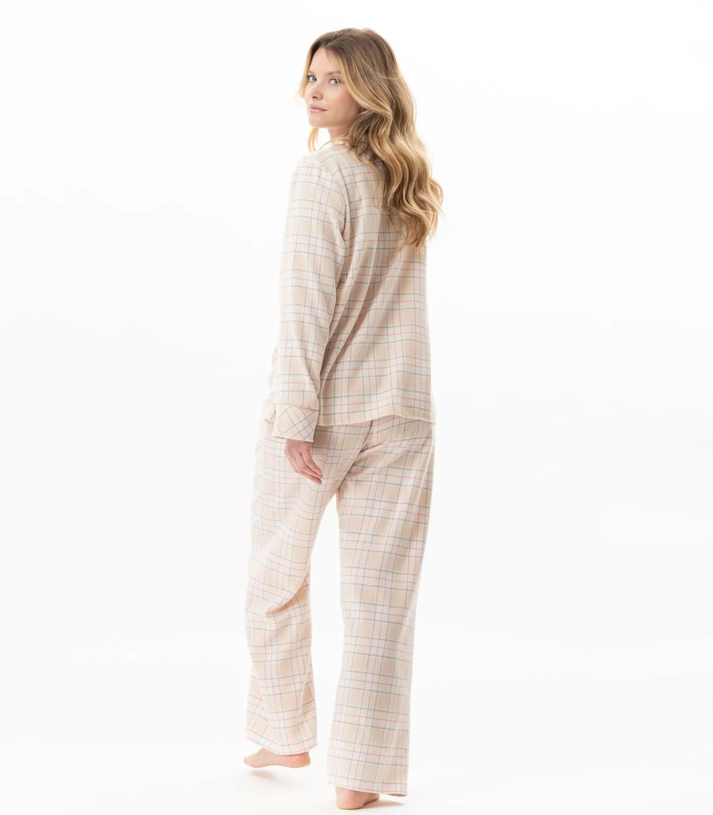 LE CHAT Katoenen pyjama met knopen MONTAUK 106 multicolor Outlet
