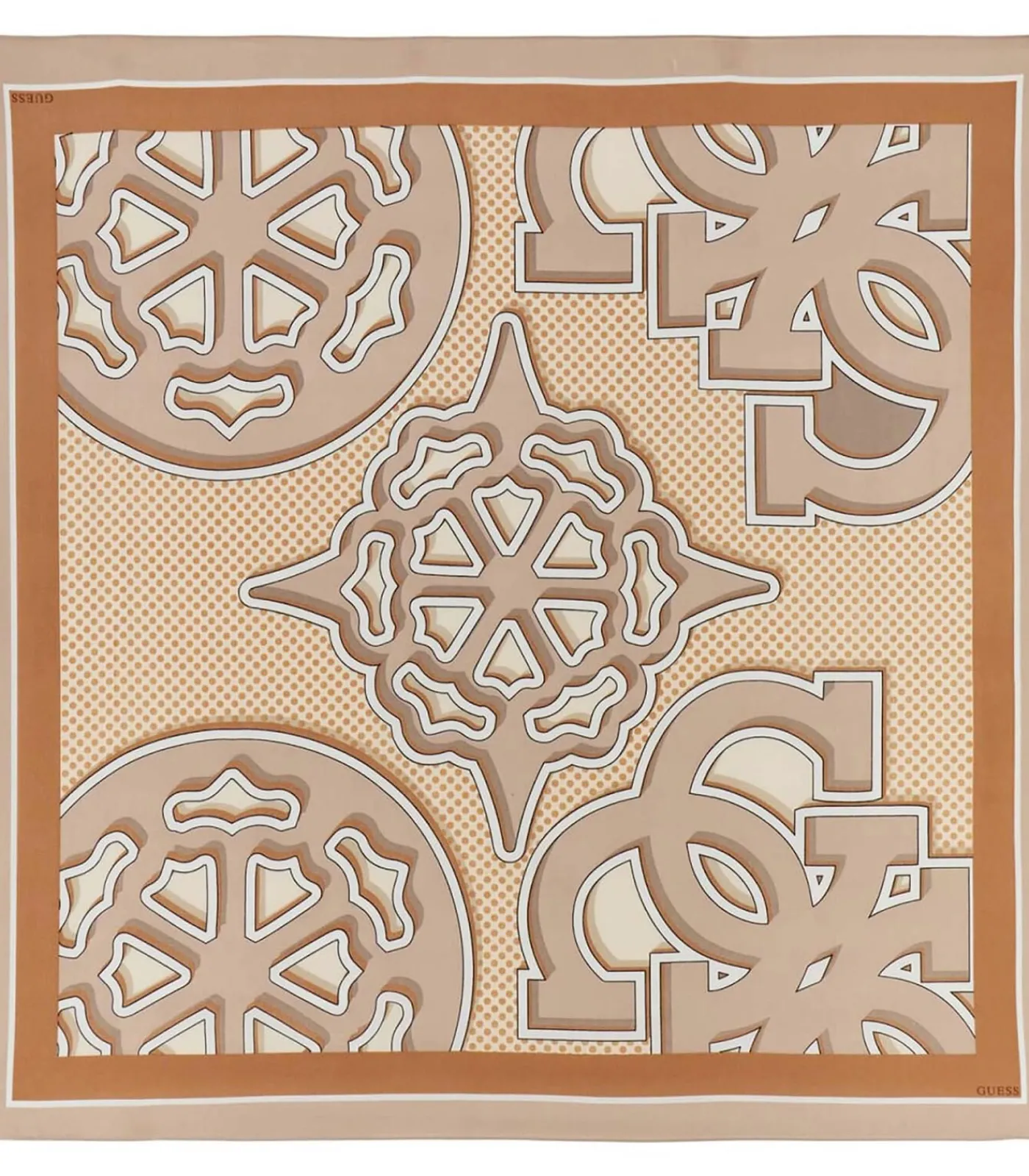 GUESS Kefiah 120X120 beige New