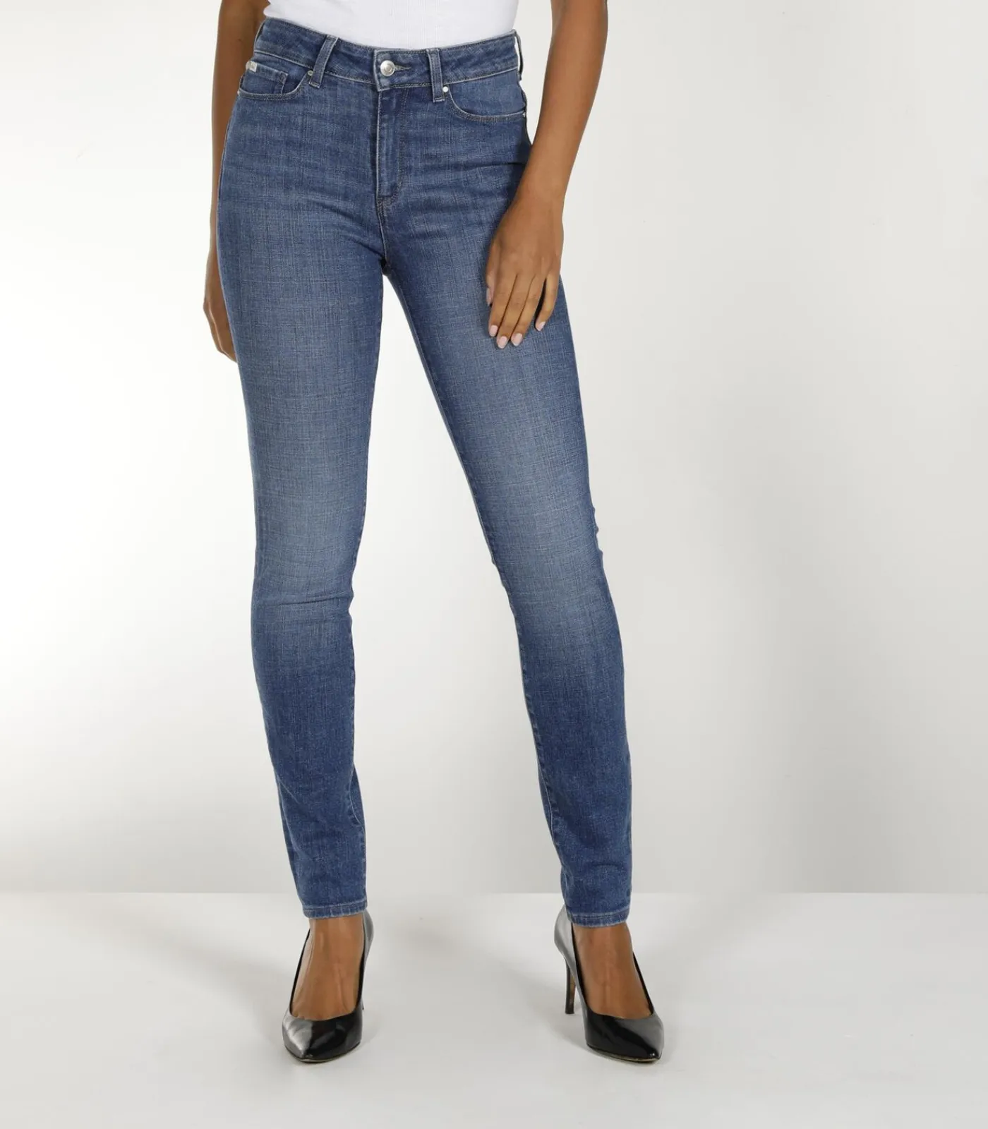 Lee Cooper KENZA ARA worn used - Skinny Jeans blue Clearance