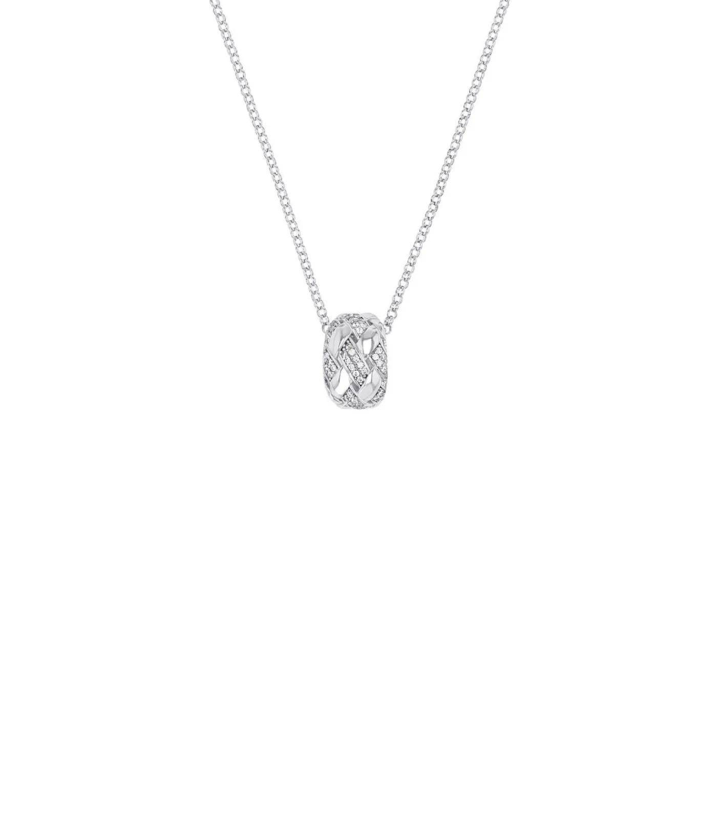JOOP! Ketten mit Anhänger voor dames, zilver 925, zirkonia silver Hot