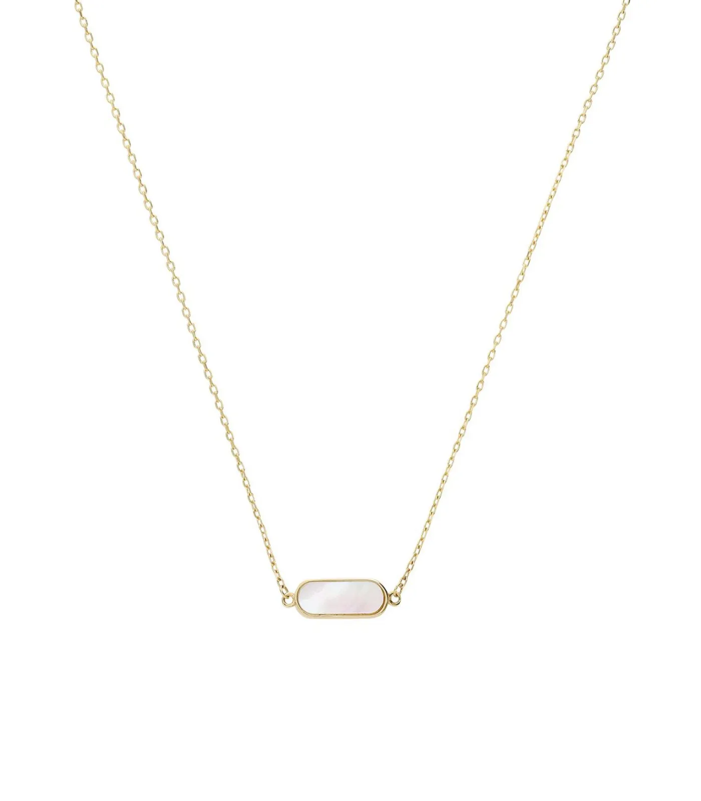 Lucardi Ketting 14 Karaat Goud white Outlet
