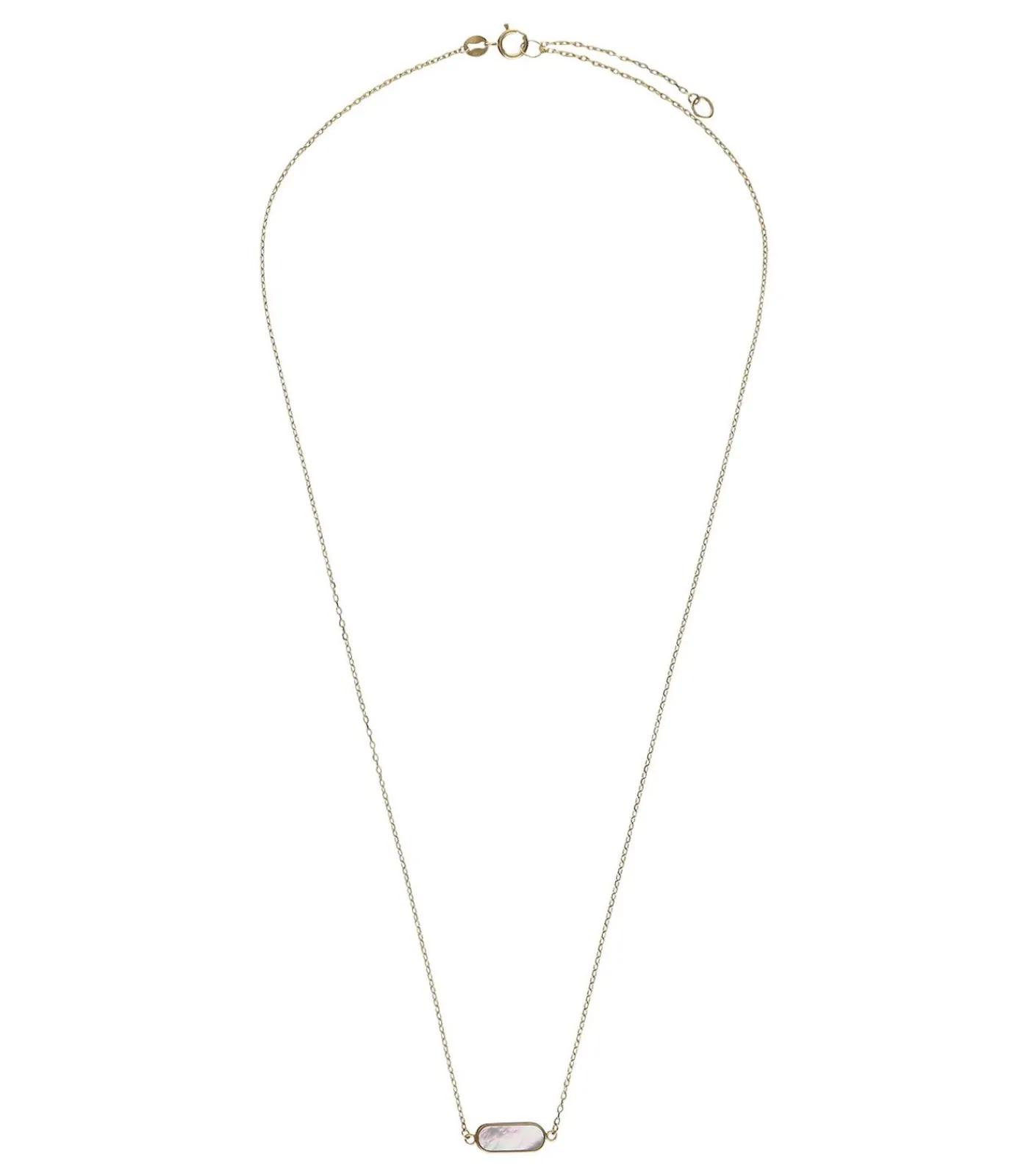 Lucardi Ketting 14 Karaat Goud white Outlet