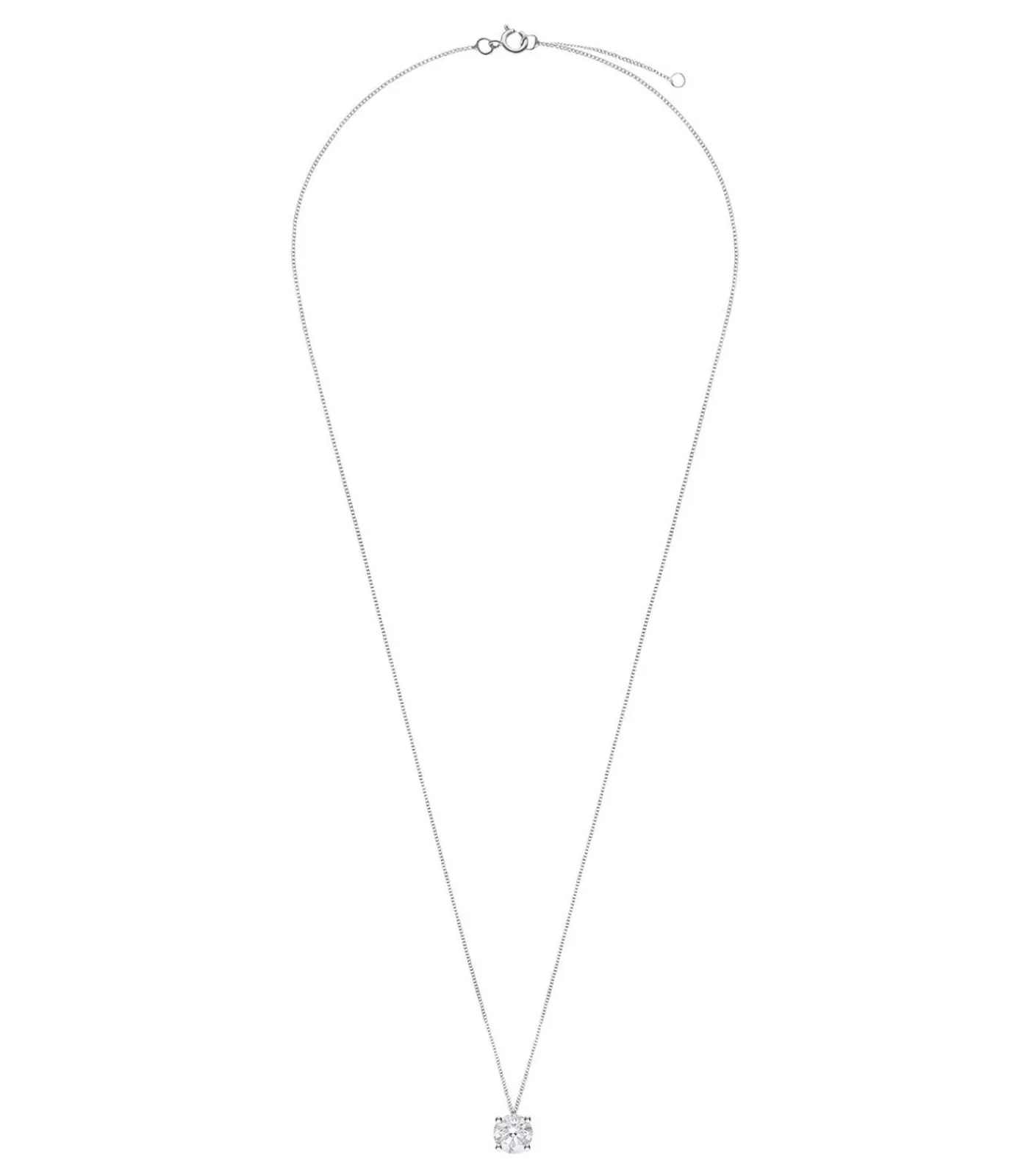 Lucardi Ketting 14 Karaat Goud - Geelgoud silver Hot