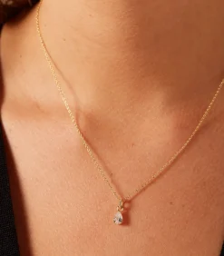 Lucardi Ketting 925 Zilver gold Discount