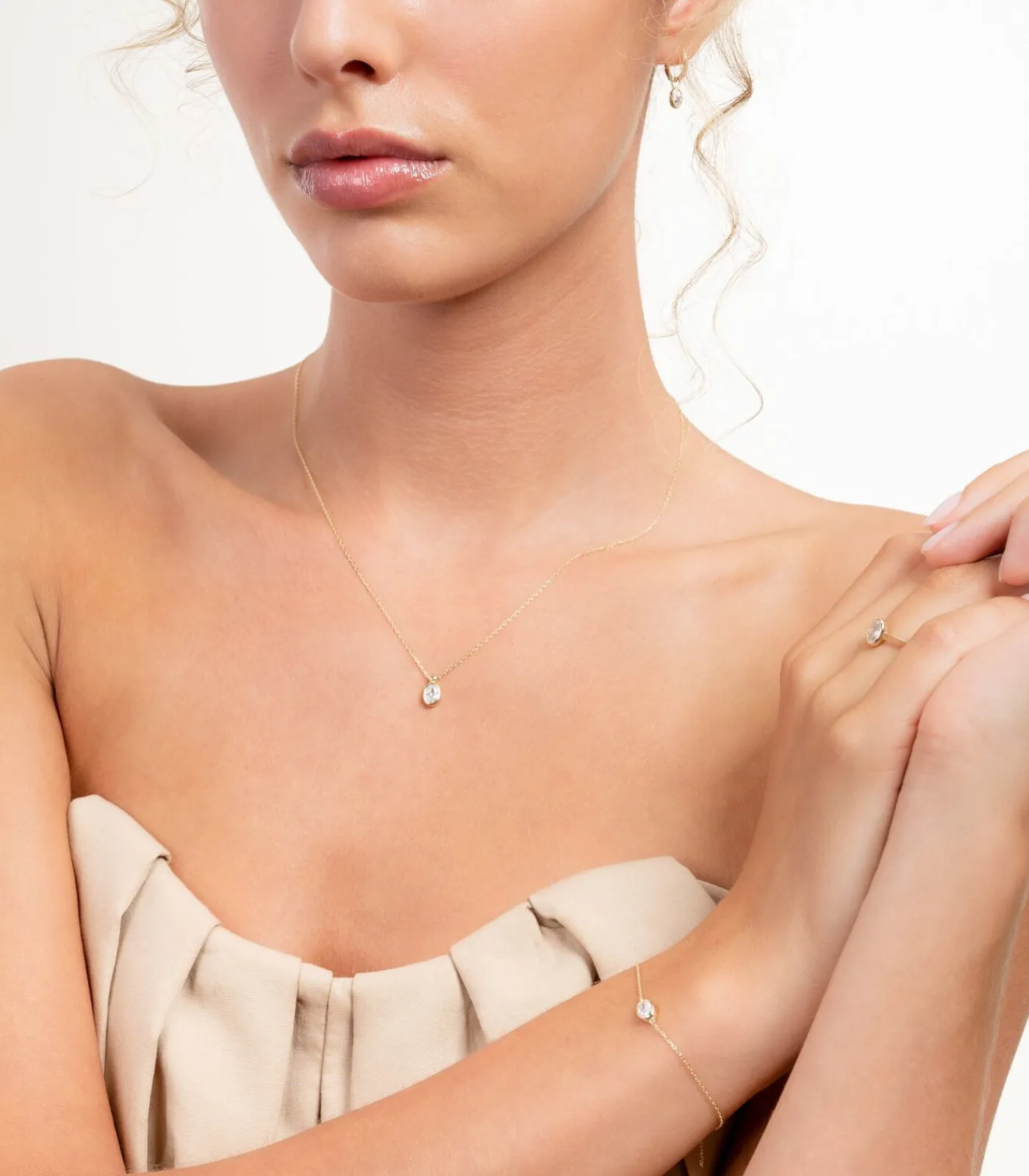 Isabel Bernard Ketting Goud IB340173 gold New