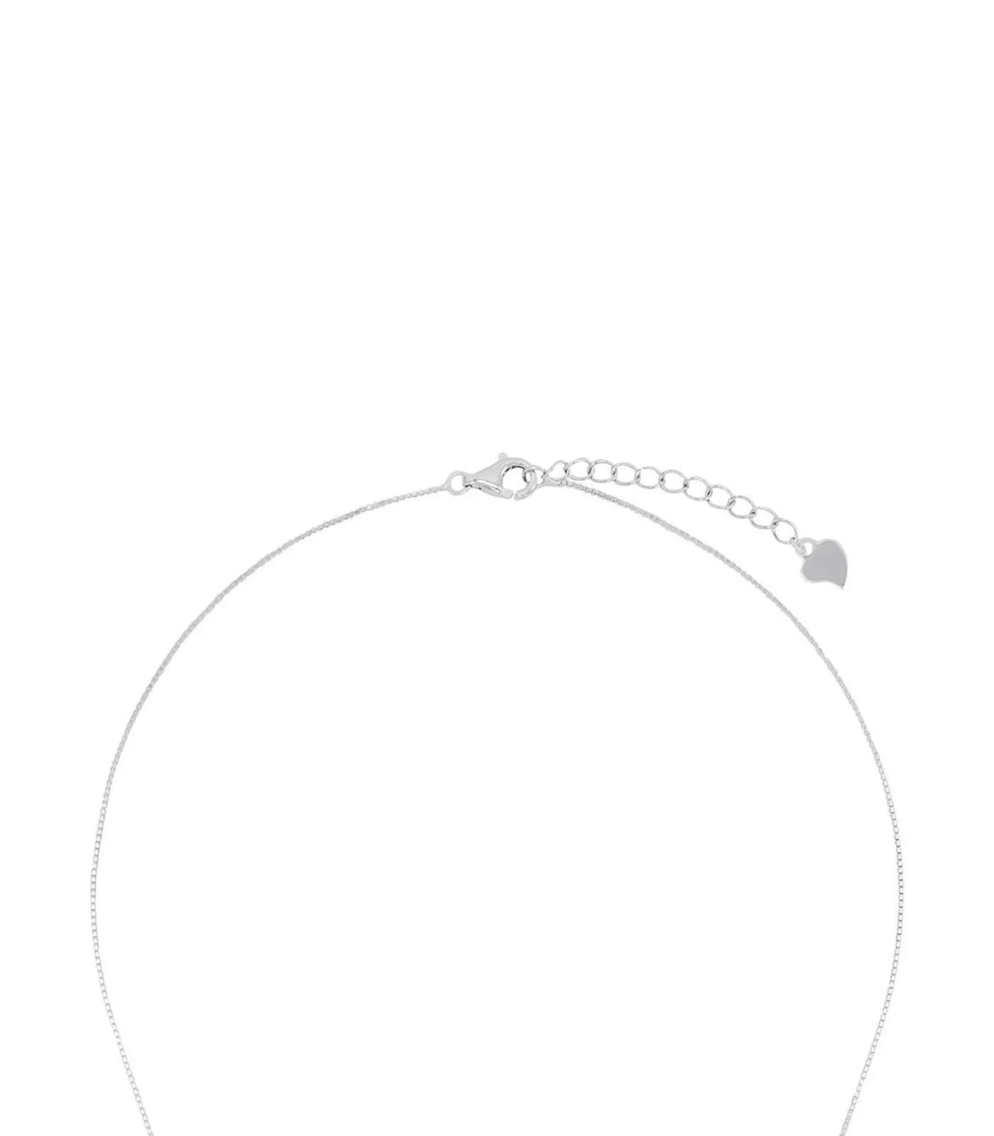Amor Ketting met hanger für Damen, 925 Sterling Silber, Zirkonia synth. silver Online