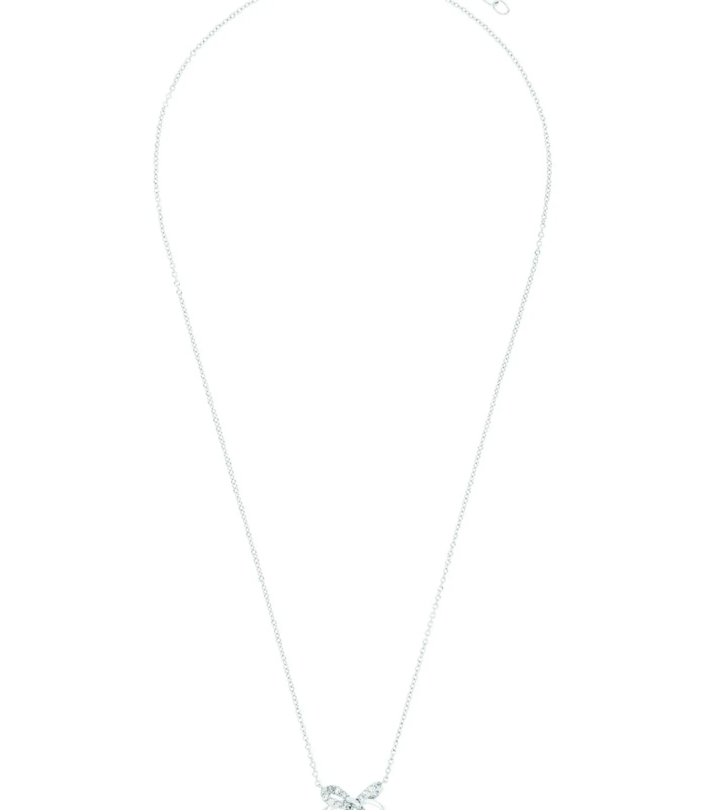 Amor Ketting met hanger voor dames, 925 Sterling zilver, zirkonia synth. silver Outlet